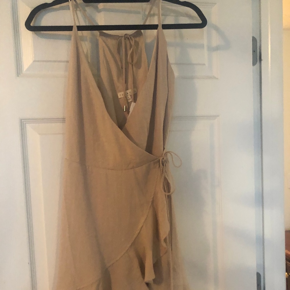 Nude Boutique Wrap Dress